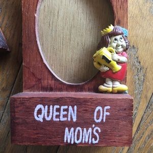 kitschy mom wooden frame